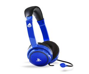 4Gamers PRO4-40 écouteur/casque Avec fil Arceau Jouer Bleu