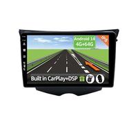 [4GB+64GB] Android 14 2 Din Autoradio pour Hyundai Veloster 2011-2017-[Intégré CarPlay/Android Auto/DSP/GPS]-IPS 9 Pouce Écran Tactile-CAM+MIC-Dab/Bluetooth 5.0/MirrorLink/AHD/360 Camera