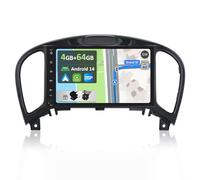 [4GB+64GB] Android 14 2 Din Autoradio pour Nissan Juke/YF15 Infiniti ESQ -[Intégré CarPlay/Android Auto/DSP/GPS]-IPS 7 Pouce Écran Tactile-CAM+MIC-Dab/Bluetooth 5.0/MirrorLink/AHD/360 Camera