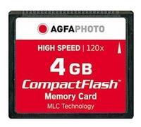AgfaPhoto Carte mémoire CompactFlash 4 Go 120x MLC