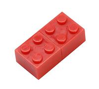 4GB Les Blocs de Construction Forme USB 2.0 clé clé USB pendrive memorias clé USB clé USB USB Flash Disk clé USB USB Disque Pen Drive. (Red)