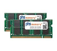 4Go (2x2GB) Kit RAM mémoire s'adapter Intel D510MO DDR2 So DIMM 800MHz PC2-6400S