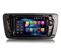 4Go+64Go 8 Cœurs Android Autoradio pour Seat Ibiza 2009-2013 GPS Navigateur Wireless Carplay Android Auto DSP Bluetooth 5.0 A2DP WiFi 4G Dab+ 7 Pouces Écran Tactile Lecteur DVD