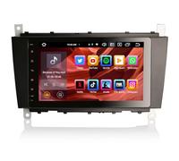 [4Go+64Go] 8 Pouces 8-Core Android 14 Autoradio Stéréo pour Mercedes Classe C/CLC/G W203 W463 Écran Tactile IPS sans Fil Carplay GPS Navigateur Bluetooth 5.0 WiFi 4G DSP SWC