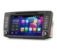 4Go+64Go sans Fil Carplay Android Autoradio pour Skoda Octavia 2 Mk2 Yeti Rapid Roomster Superb Android Auto Bluetooth 5.0 WiFi SWC A2DP Dab+ 8" Écran Tactile GPS Multimédia Stéréo
