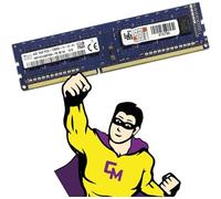 SK Hynix Mémoire RAM PC de bureau HMT451U6BFR8A-PB DIMM DDR3 PC3-12800U 1600Mhz 4Go CL11