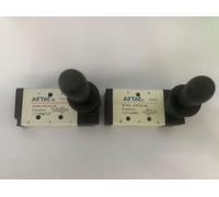 4H210-06 5 Way 2 Position 1/8" BSPT 4H210-08 1/4" BSPT 4H310-10 Manual Pneumatic Component Air Valve Directional Control Valve(GRAY)