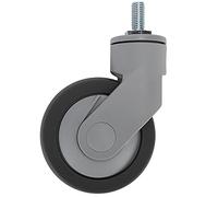 4in Ca Silent Wheel with Thread Stem, Heavy Duty Ca Wheels for Furni, with Turnable Bea, Rement for