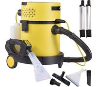 4in1 1200W Aspirateur-laveur - Aspirateur eau et poussière - Nettoyeur de tapis - Aspirateur eau - Capacité 20L - Appareil pour nettoyer les meubles rembourrés - Filtre HEPA&éponge - Aspirateur indust