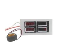 4IN1 display 100A LED with CT Voltage current active power meter panel voltmeter ammeter kwh 80-260V 50/60HZ ICXLPMC