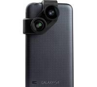 4in1 Objectif caméra grand angle/ Fisheye/2xMacro pour Samsung Galaxy S5