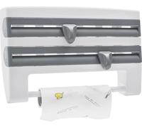 4in1 Porte-rouleau de cuisine Porte-rouleau de cuisine Montage mural Film transparent Porte-film Distributeur