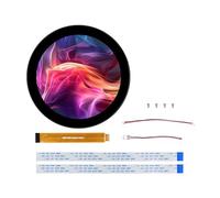 4inch DSI Round Capacitive Touch Display, 720 x 720 Resolution, IPS Display Panel, 10-Point Touch, Compatible with Raspberry Pi5/4B/3B+/CM5/CM4/CM3+/CM3/ESP32-P4/RK3576, etc.