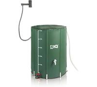 4IQ Group Recuperateur d Eau de Pluie 500l - Récupérateur d'eau Pliable - Cuve avec Collecteur Eau de Pluie - Reservoir Eau de Pluie Résistant aux Intempéries - Respectueux de l'environnement