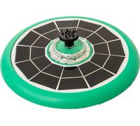 4iQ Pompe de jardin solaire Fontaine ZEN Fontaine solaire FI 230mm, 10 LEDs