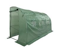 4iQ Serre adossée 4x1,5m vert