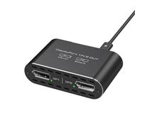 4K@120Hz Displayport to Dual DP Adapter Display Port to 2 DP Splitter Extension 2 Monitors for Computer Graphics Cards