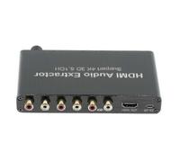 4k 3d 5.1ch Hdmi To Hdmi 3.5mm Coaxial Decoder Audio Extractor Adapter-YKY416