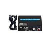 4K 60Hz HDMI2.0 Audio Extractor Support 5.1Ch HDMI2.0 HD-MI to HDMIAudio ARC with Audio Toslink Stereo for TV PS4