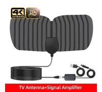 4K 8k NikNumérique DVB-T2 TV Antenne 3000 Miles Gamme 1080p HDTV Récepteur Amplificateur Booster Pour tv box Voiture antenne en plein air - Type Antenna andAmplifier #B