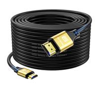 4K Câble Hdmi 20M, Haute Vitesse 2.0 Hdmi Câble 4K@60Hz 18Gbps, Ultra Hd,Ethernet Audio Retour, Vidéo 4K,1080P,3D,Arc, Hdr Compatible Avec Xbox,Ps5/Ps4,Tv, Blu-Ray,Ordinateur Porta[POU6266255]