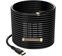 4K Câble Hdmi 25M(Hdmi 2.0,18Gbps) Ultra Rapide Plaqué Connecteur,Retour Audio Ethernet,Vidéo 4K@60Hz Fullhd1080P 3D Compatible Hdtv,Blu-Ray,Pc,Xbox,Ordinateur Portable, Ps3/4/5/9[GBP6270017]