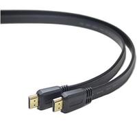 4K Câble HDMI Haute Vitesse M/M 10.2Gbps avec Ethernet, Compatible avec Vidéo 4K@30Hz 2160p, FULL HD 1080p, 3x Blindé, Deep Color, 3D, ARC, HDR, Connecteurs plaqués Or, Zones, 1,5 m