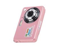 4K Digital Camera, 48MP 2.7in LCD Display Camera 8X Zoom Anti Shake Vlogging Camera with 2.7 inches Screen for Photography Continuous Shooting (Pink)