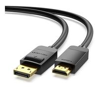 4K DisplayPort to HDMI Cable 2m Vention HAGBH (Black)