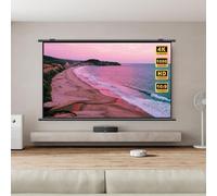 4K HD Écran De Projection Portable De 30/40/50/60 Pouces, Toile De Projecteur AntiPlis, Toile Videoprojecteur Manuel, Écran Pour Cinéma Maison, Fête, Nuit De Cinéma, Commercial(30in 4:3)