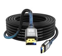 4K HDMI Cable 10m,High Speed HDMI 2.0 Cord 4K@60Hz 18Gbps,Ultra HD,Ethernet Audio Return,Video 4K,1080p,3D,Arc,HDR Compatible with Xbox,PS5/PS4,HDTV,Laptop ect(Silver)