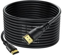 4K HDMI Cable 12 m (HDMI 2.0,18 Gbps) Ultra Fast Plated Connector,Audio Return Ethernet,Video 4K @ 60hz Fullhd1080p 3D Compatible with HDTV,Blu-Ray,PC,Xbox,Laptop,PS3/4/5/9,etc
