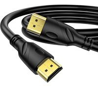 4K HDMI Cable 3 m (HDMI 2.0,18 Gbps) Ultra Fast Plated Connector,Audio Return Ethernet,Video 4K @ 60hz Fullhd1080p 3D Compatible with HDTV,Blu-Ray,PC,Xbox,Laptop,PS3/4/5/9,etc
