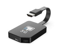 4K Miracast hdmi dongle,5G Wireless HDMI Display Dongle，Dongle HDMI sans Fil Adaptateur Compatibles i-Phone/i-Pad/Android/i-OS Supporte Miracast,DLNA, Airplay