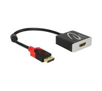 4K Passive - Adaptateur vidéo - DisplayPort mâle pour HDMI femelle - 20 cm - noir - support 4K