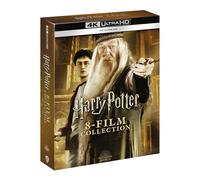 4K UltraHD + Blu-ray HARRY POTTER 1-8 COLLECTION COMPLÈTE 8 FILMS DUMBLEDORE ART