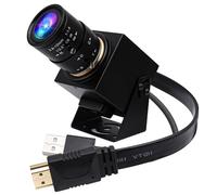 4K USB HDMI Caméra USB Zoom manuel Webcam Caméra PC à mise au point variable Mini caméra Lightburn pour ordinateur Télescope H.264 Caméra de surveillance USB Caméra USB 8MP (objectif zoom 4X 2,8-12 m