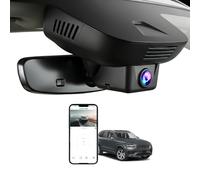 [4K + WiFi] Caméra de tableau de bord pour Volvo XC90 B5, B6 et T8 2023 | Style OEM, vidéo UHD 2160p, Plug and Play, enregistrement en boucle, accéléromètre, carte 64 Go, compatible avec les modèles
