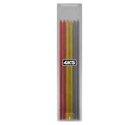 4K5 Lot de 6 recharges LE 6M, rouge, jaune et noir