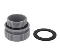 4K8001 Kit adaptateur de tuyau avec joint pour pompe de piscine Intex 58254 prenant en charge les types de raccordement de tuyau de filtration standard (court)