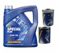4L MANNOL 7512 Special Plus 10W-30 Huile Moteur API SN ACEA A3/B3 Inclus Additif