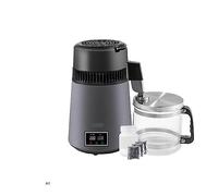 4L pur distillateur d'eau dentaire distillé filtre à eau électrique Distillation purificateur bouteille d'eau for les bureaux usage domestique(Dark Grey)