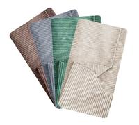 4L Textil Lit douillet pour chien en velours côtelé Hugo Premium-LINE Panier pour chien Coussin pour chien pelucheux Housse amovible et lavable Canapé pour chien (Vert (housse de rechange), 100x80 cm)