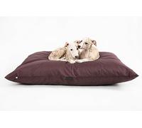 4L Textil ZOE Coussin pour chien imperméable avec housse - Imperméable - Pour chiens de taille moyenne - Lavable - Pour chiens de taille moyenne (80 x 60 cm, marron)