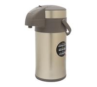 4L Thermos en acier inoxydable avec poignée Vide Chaud Distributeur de café Pot isolant (or)