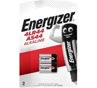4LR44-A544 Piles Alcalines,6V,Lot de 2 Chrome[~417]