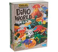 4M 403400 Kidzlabs GameMaker-Dino World, Multi Colour