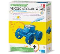 4M – Kit scientifique Salt Powered Truck 403409 – Pour enfants 5+ – Bleu