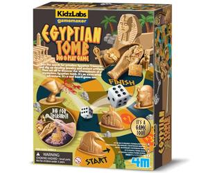 4M 403455 KidzLabs | Tombe égyptienne Creuser et Jouer | Kit Scientifique et Exploration | Creuser pour trésor | Enfants de 5 Ans et Plus