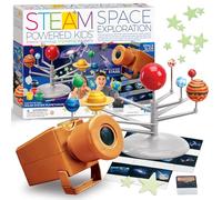 4M Kit d'exploration 405537 – Projet spatial alimenté par vapeur – Dès 5 ans – Multicolore